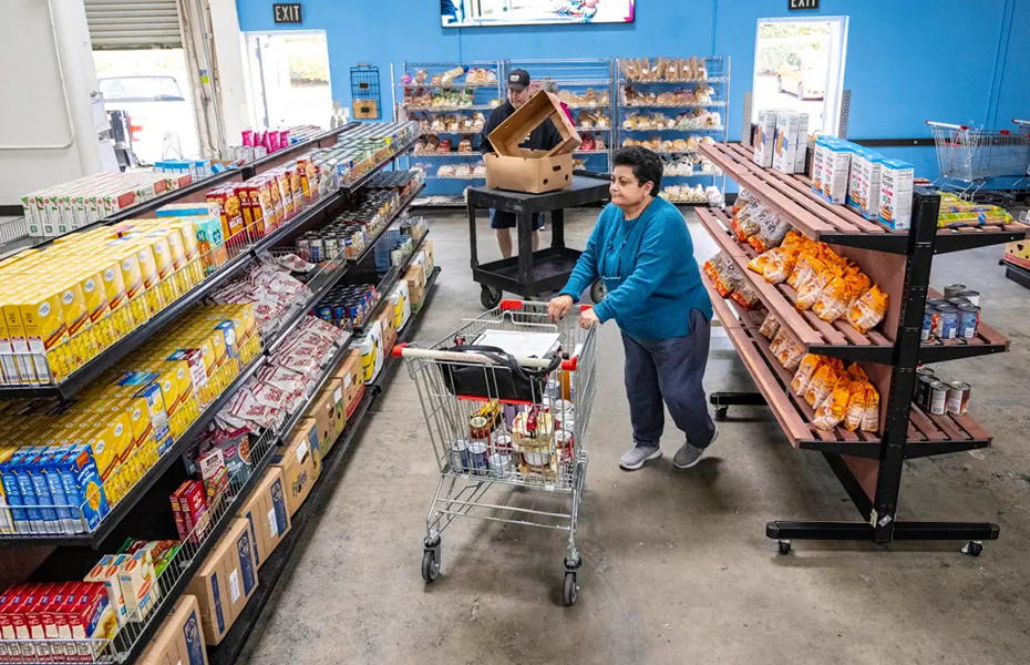 Supplying Solutions DGS Retail's Gondola Shelving Helps South County